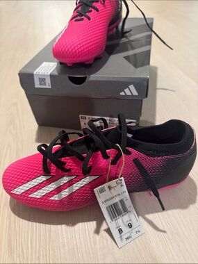 NWT ADIDAS X SPEEDPORTAL.3 FG FIRM SOCCER CLEATS MENS 8/ WOMAN 9